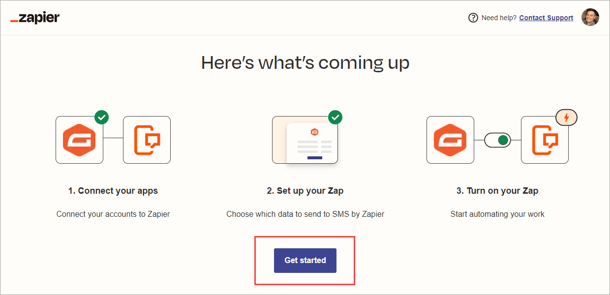 Connect Gravity Forms + SMS by Zapier